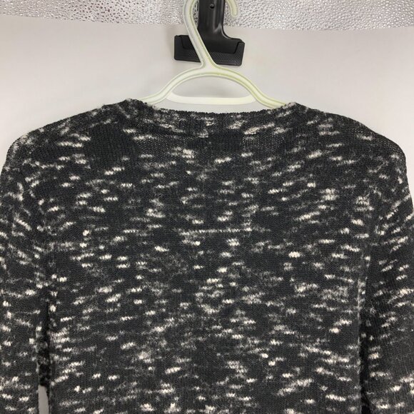 Antony Morato Men's Marled Charcoal Crew Neck Long Sleeve Sweater size M - Picture 12 of 16